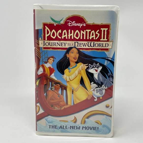 Walt Disney VHS Lot Pocahontas and Pocahontas II Journey to a New World - Picture 7 of 13